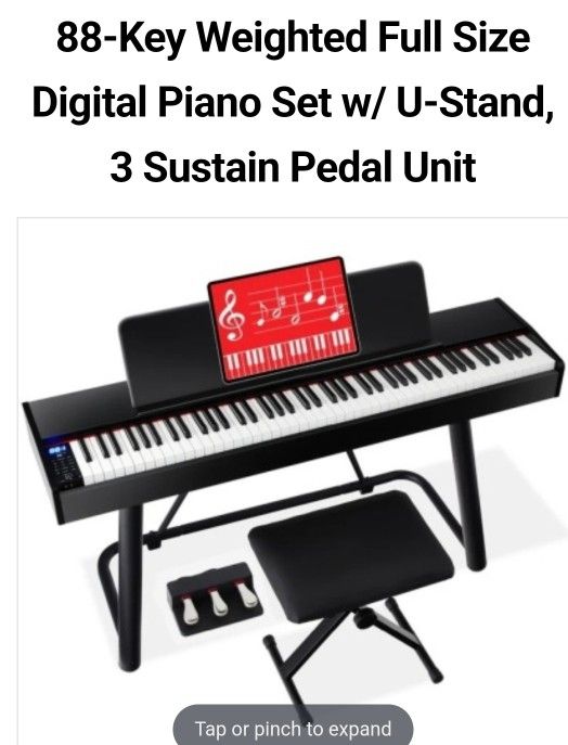 88 Key Piano Brand New