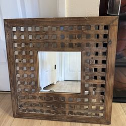 24x24” decorative mirror