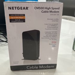 Netgear CM M500 High speed Cable Modem