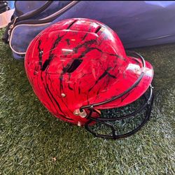 Firecrackers Schutt Softball Helmet