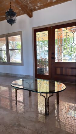 Maison Baguès- Gilt Gold Leaf Coffee Table (RARE)