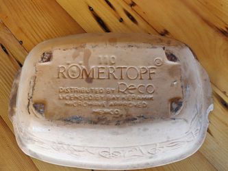 ROMERTOPF 111 TERRA COTTA CLAY BAKER for Sale in Concord, NC - OfferUp