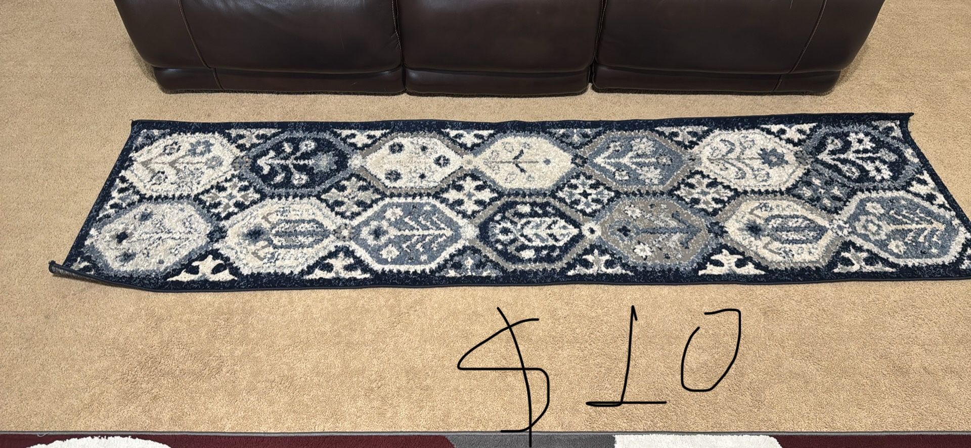 Blue Color Runner 96 Inch * 26 Inch From Costco