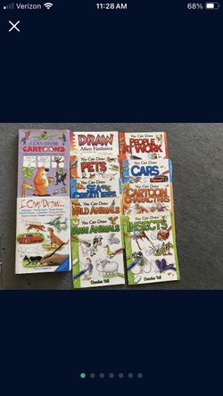 Set Of “I Can Draw” Books $5
