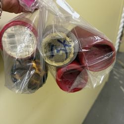 Set of 5 Assorted Candles – Gently Used, Nearly Full