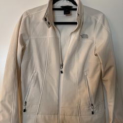 North Face White Woman Jacket