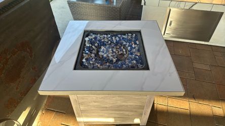 Propane fire pit