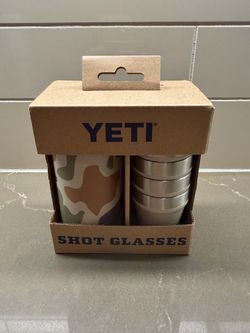 Limited Edition Camo YETI shot glasses
