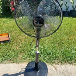 Black fan new  with control Remote