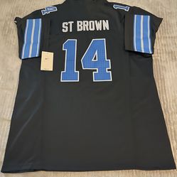 St Brown Black Lions Jerseys!!!!!