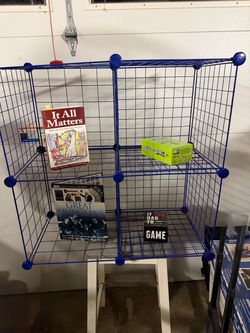 Cube Metal Grid Storage
