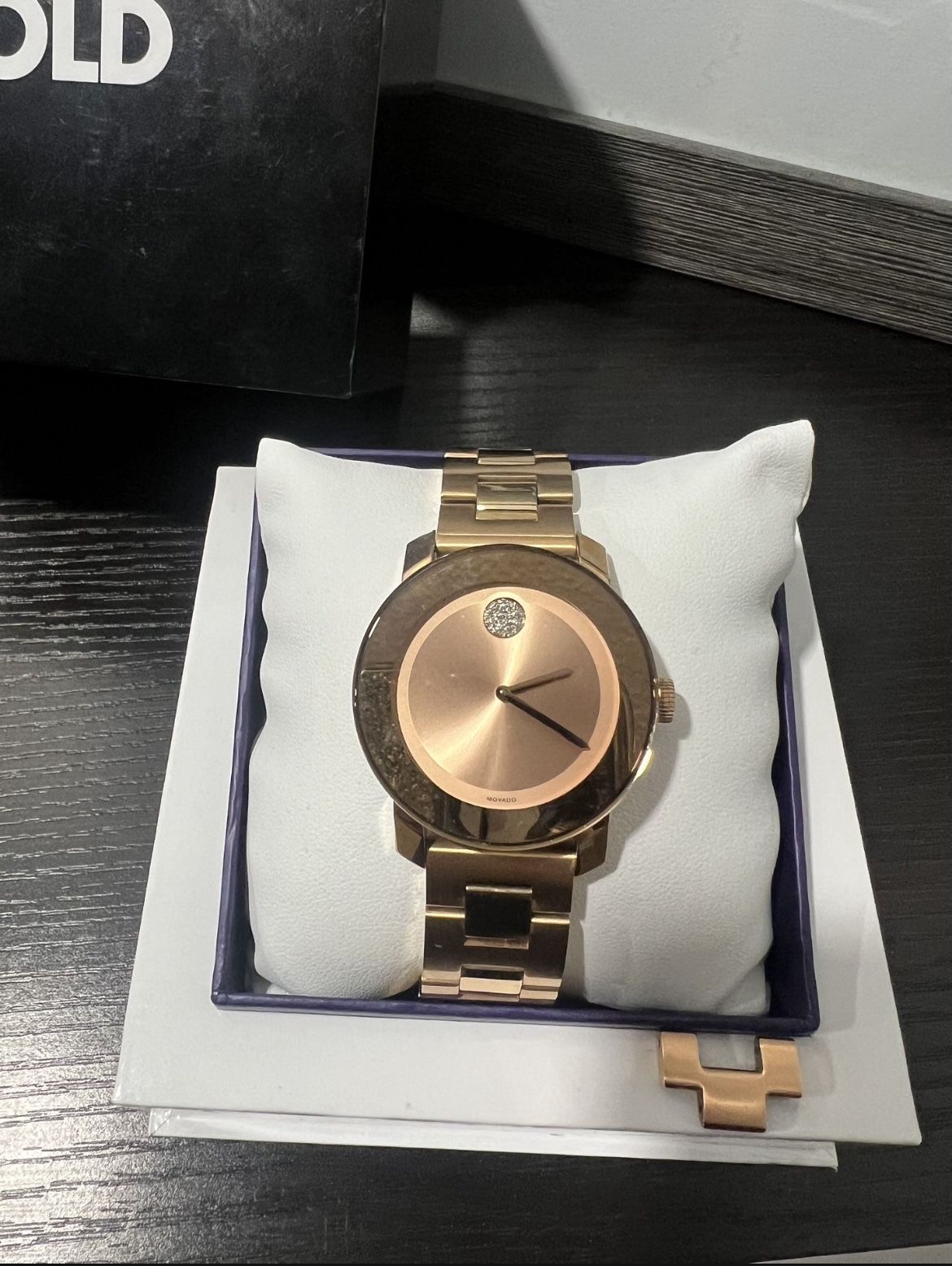 Movado Bold Rose Gold Watch OBO