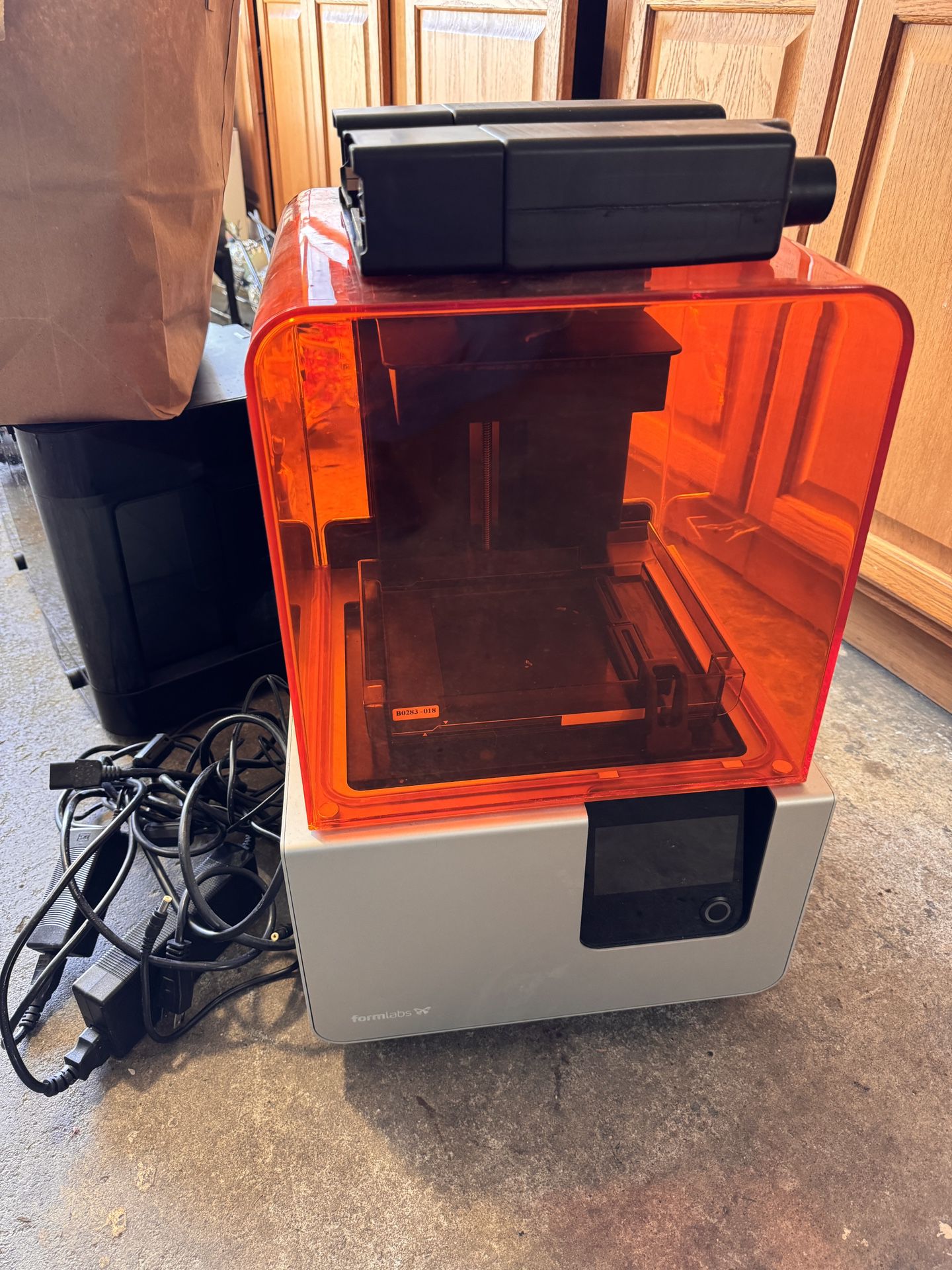 formlabs Form 2 Resin 3D Printer,  Bath, and Oven