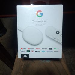 Google Chromecast W/Google TV 4k HDR