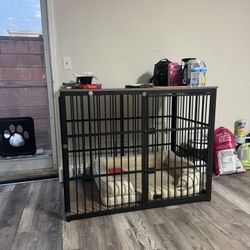 Big Metal Crate With Top 