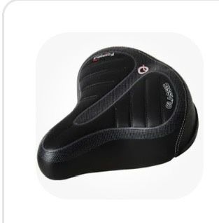 Comfort Wide Big Bum Soft Gel Cruiser Bike Saddle Foam Bicycles Seat Cushion Pad