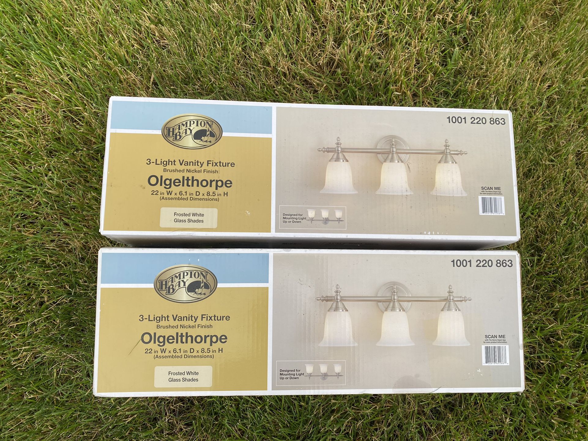 Brand New Vanity Light Fixtures
