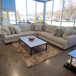 Sectional In Stock For Immediate Delivery 
