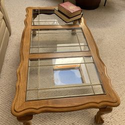 Cocktail and End Table, matching set