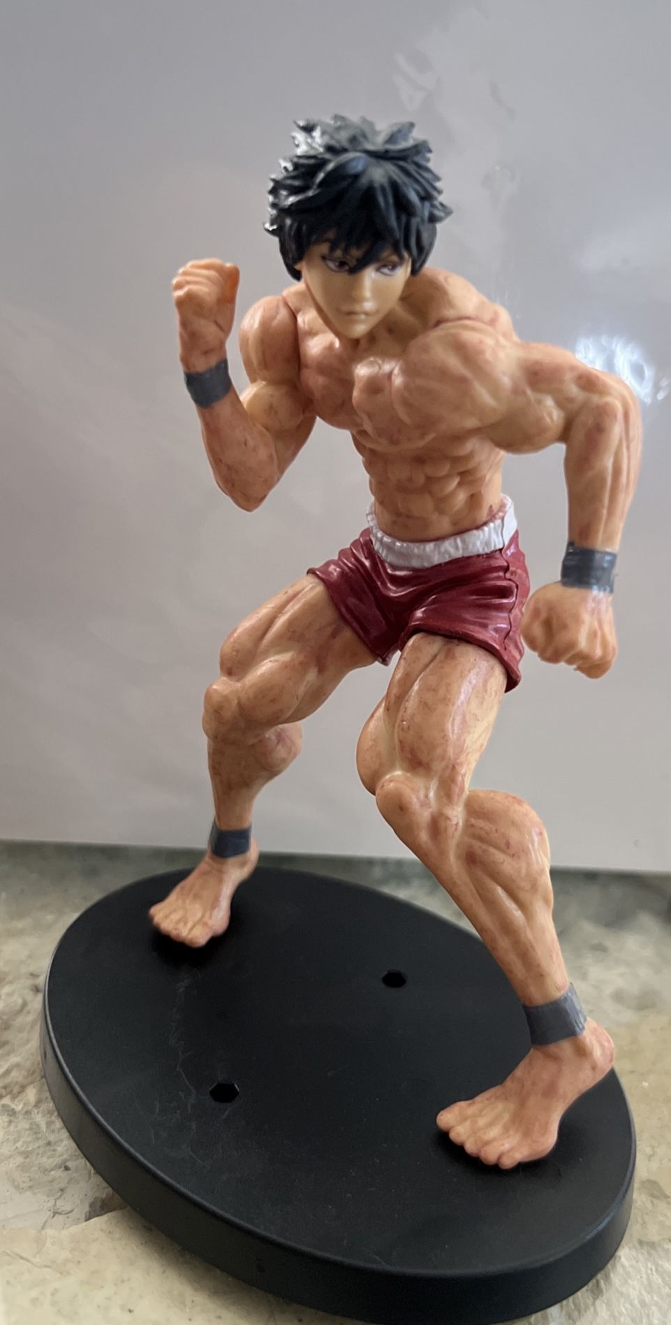 Baki The Grappler Hanma Baki Anime Action Figure Hero Statue Toy Model Gift 15CM