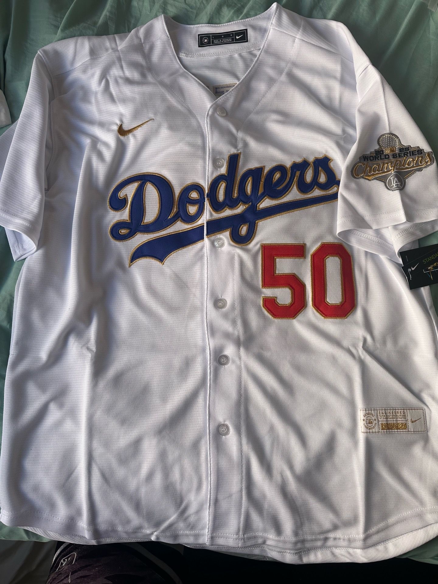 Los Angeles Dodgers Championship Jersey