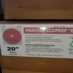 20" Floor Buffing  Polishing Pads  (Wet Or Dry)