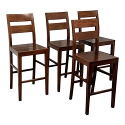 Crate & Barrel Basque Barstools  Set Of 4  – Great Condition