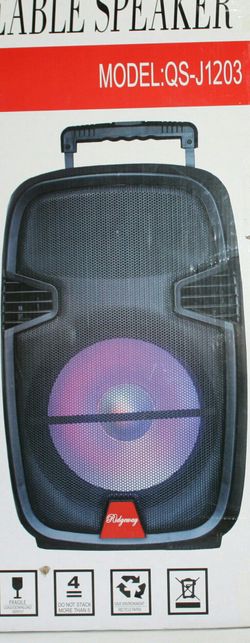 Bluetooth speaker SD card,slot USB port,FM radio,microphone included for karaoke