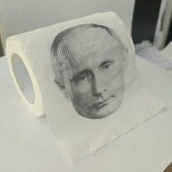 Putin & Obama Toilet Paper - TWO ROLLS