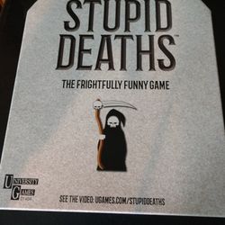 Stupid Deaths Board Game (Arlington)(Read Before Messaging)