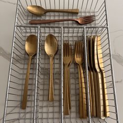 Gold Silverware