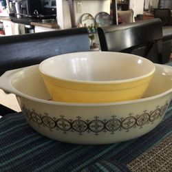 2 “PYREX “ BOWLS Great Condition $30 For Both U Ser My Post Still AVAILABLE 