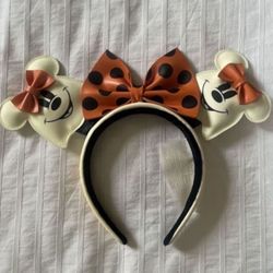 Ghost Minnie Disney Halloween Ears