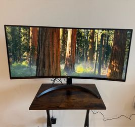 LG 34WP60C-B 34-Inch 21:9 Curved UltraWide QHD Gaming Monitor