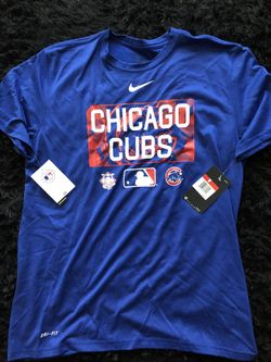 New Chicago Cubs Tee Nike Dri-Fit Baseball