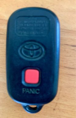 OEM Toyota Key Fob Remote (Corolla, Camry, Matrix, Sienna)
