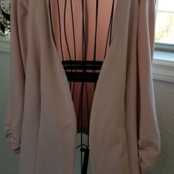Womans Pink Suit Jacket