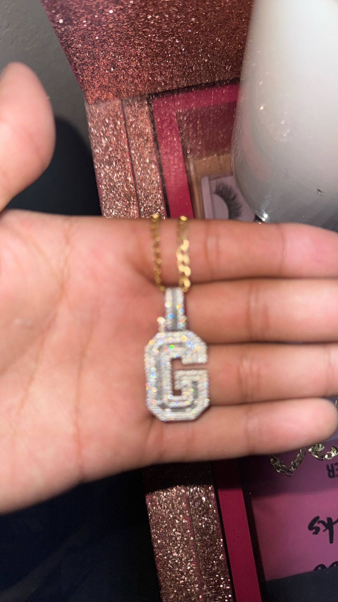 Real Lab Diamond Pendant For Sale 