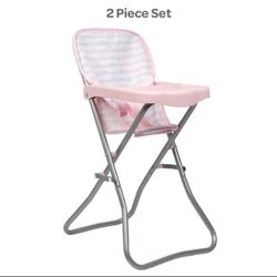 Adora Baby Doll High Chair - Pastel
Pink Hearts