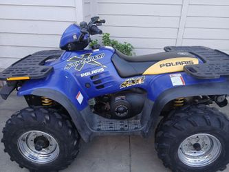 2002 Polaris ATV with Warn Winch 840 ORIGINAL Miles