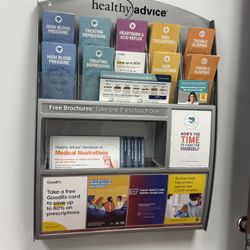 Wall Display Case -Health Pamphlets Included