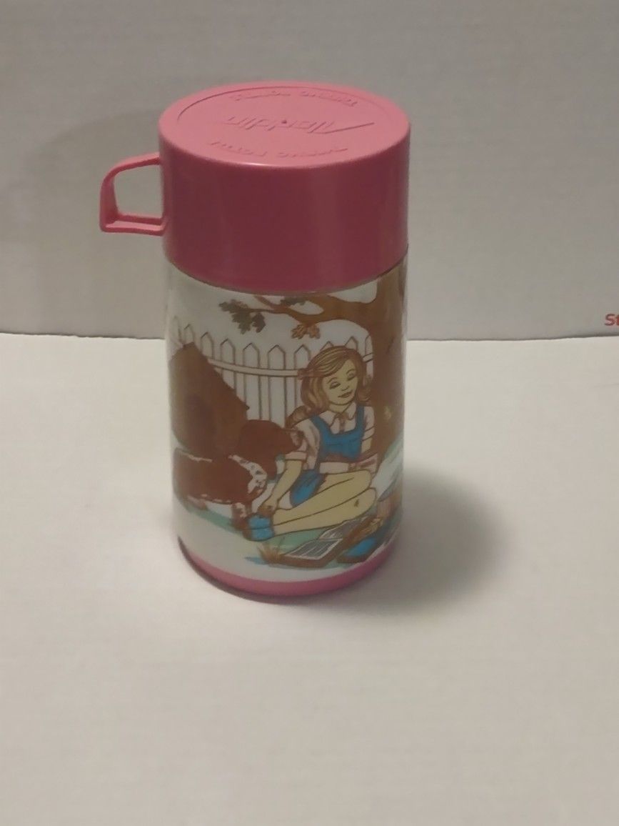 HTF Vintage Aladdin Junior Miss Childrens Plastic Thermos