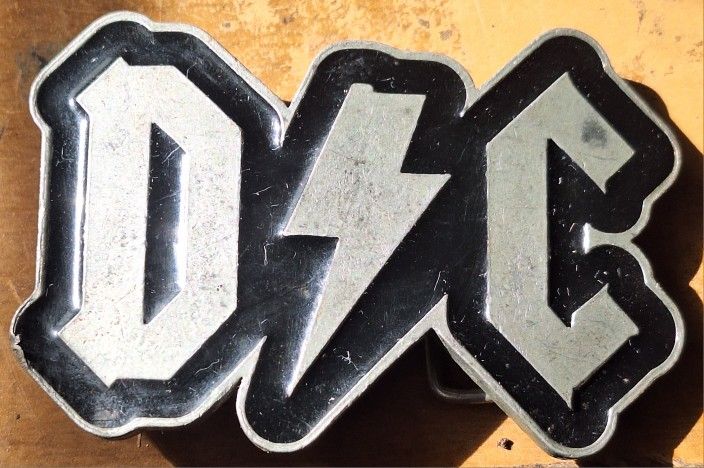 DC Metal Belt Buckle