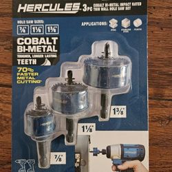 Hercules Hole Saw Bit Set