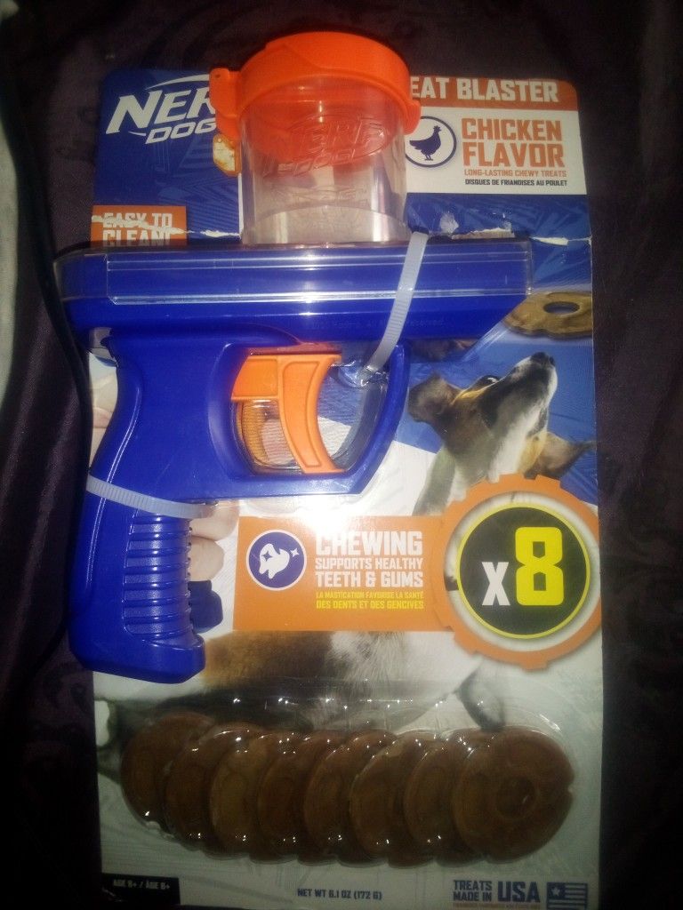 Dog Treat Dispenser Gun
