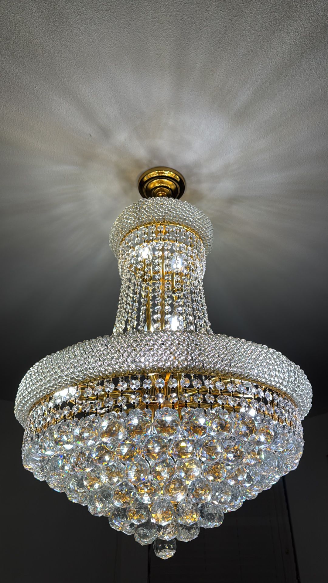 Beautiful Gold Color Chandelier