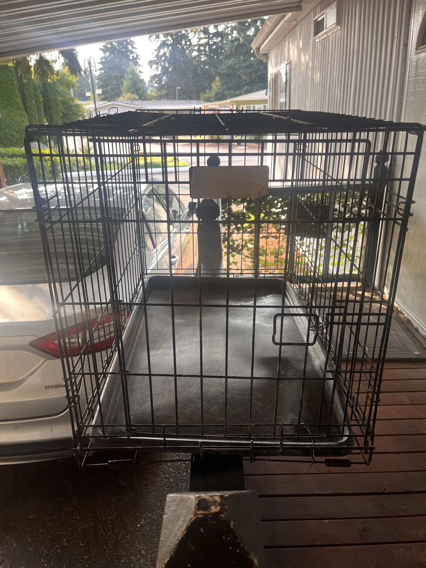Used Dog Cage $10 (see Description)