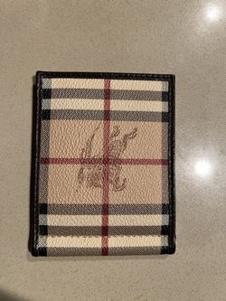 BURBERRY Money Clip Wallet