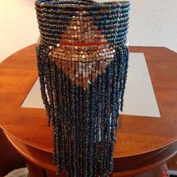 Pre-owned Women's Beautiful Beaded Choker 