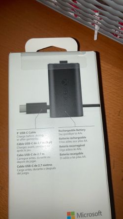 Xbox rechargeable battery